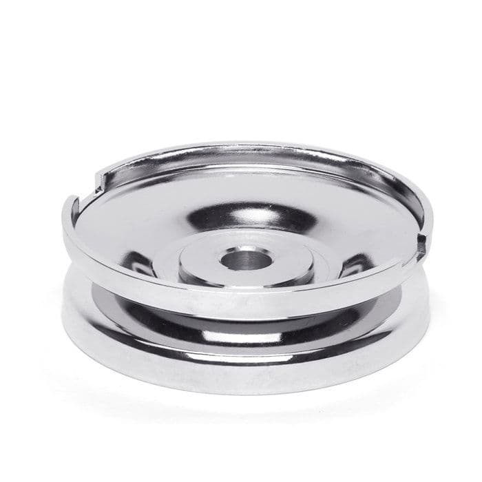 Spin True Alternator or Dynamo Pulley 1200-1600cc 12V Chrome: Beetle 1960-1979, T2 Bay 1968-1979, T2