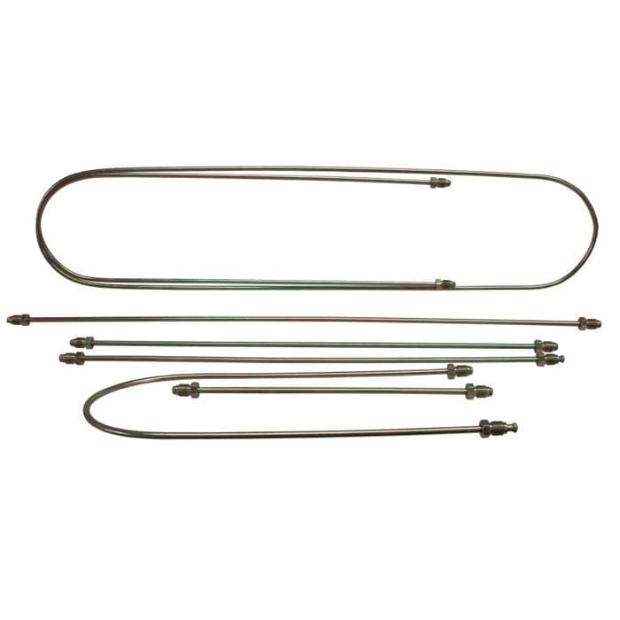 Steel Brake Pipe Set Dual Circuit IRS Not 1302/03 Beetle 19661979
