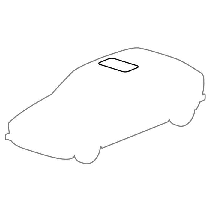Sunroof Seal Golf Mk1 19751983 Golf Mk2 19841992 Scirocco 19821992
