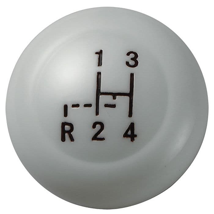 Vintage Speed Gear Knob, 4 Speed Stock Pattern in Grey: Beetle 1947-1961, T2 Split 1950-1967, Karman