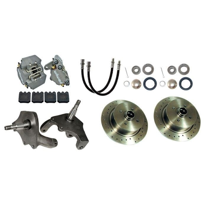Wilwood Disc Brake Conversion Kit with 4x130 Stud Pattern and Dropped