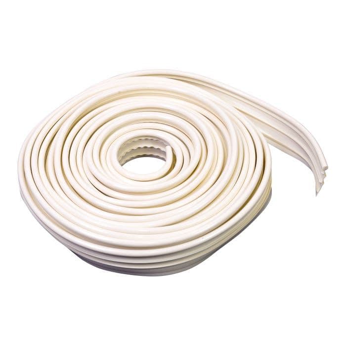 Wing Beading, Ivory Coloured, 8 Meter Roll: Beetle 1950-1979, Beetle Cabrio 1950-1979