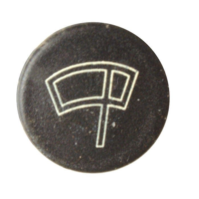 Wiper Switch Knob Cap and Plunger: Beetle 1967-1979, Karmann Ghia 1967-1974, Beetle Cabrio 1967-1979