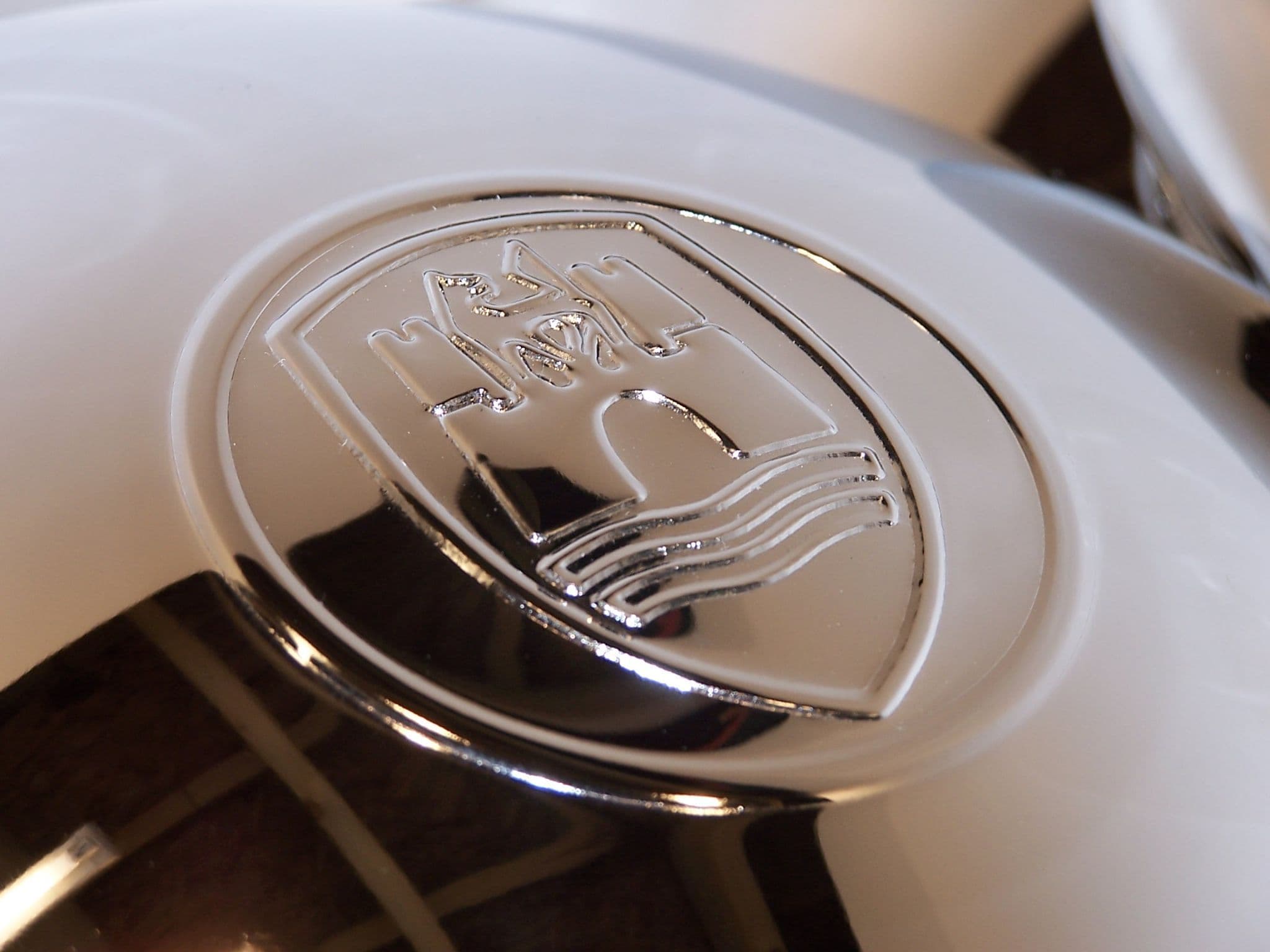 Wolfsburg logo hub caps set of 4 for VW Beetle up to 1965 VW Type 2 up