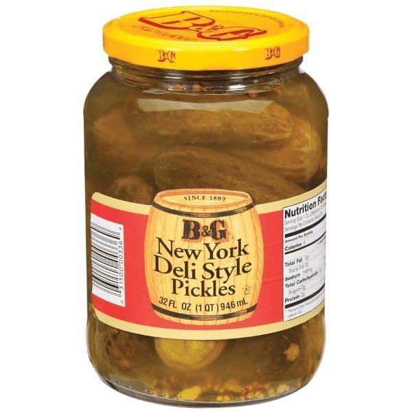 B&G New York Deli Style Pickles Whole Buy Online American Food UK