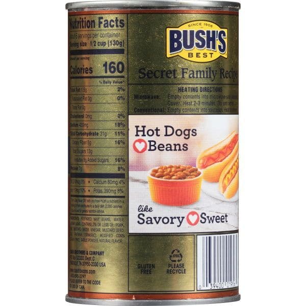 Bush's Barbecue Baked Beans American Buy Online Food