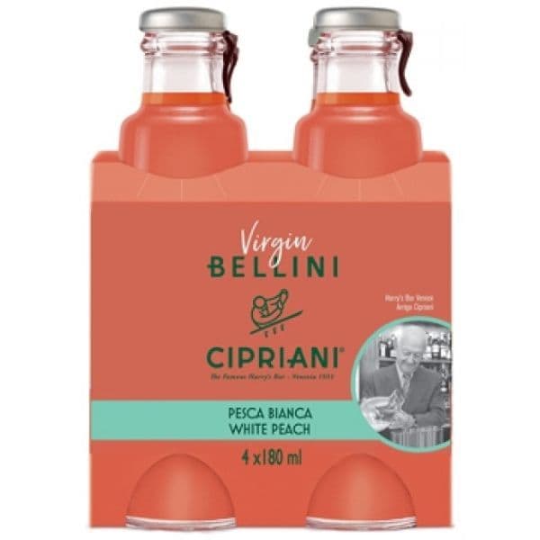 Cipriani Peach Bellini Mix 4 bottles Buy Online Italian Drinks