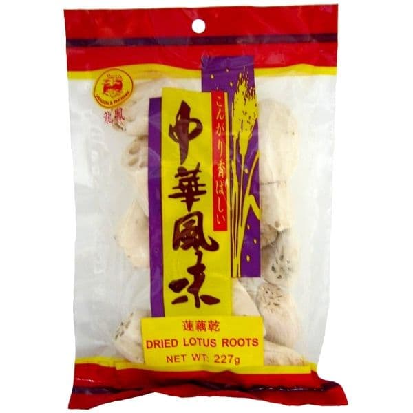Buy Lotus Root 200g Sliced Dried Shop Online Chinese Ingredients UK