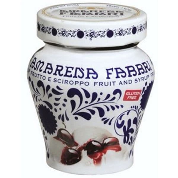 Fabbri Amarena Cherries 230g Ceramic Jar Buy Online Italian Food
