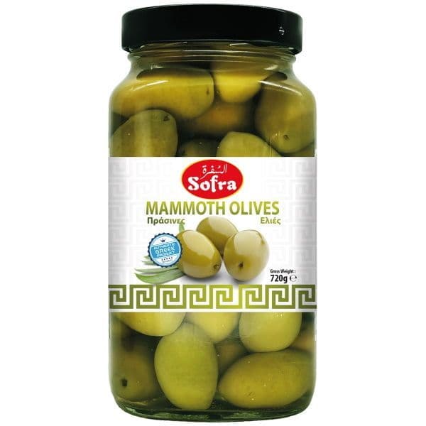 Green Mammoth Olives 720g Greek Buy Online UK