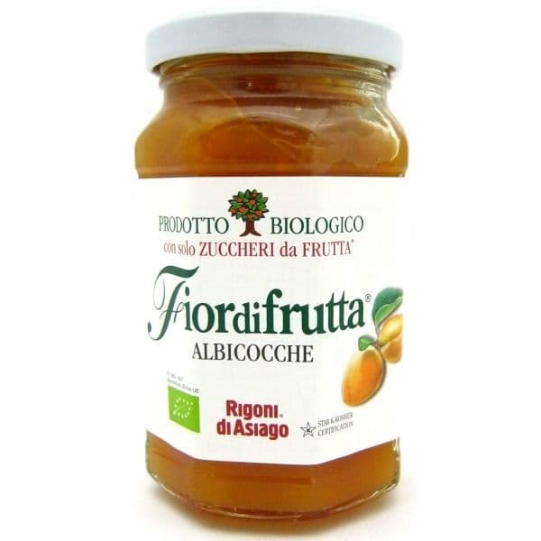 Apricot Jam Organic Italian Rigoni Fior di Frutta Buy Online