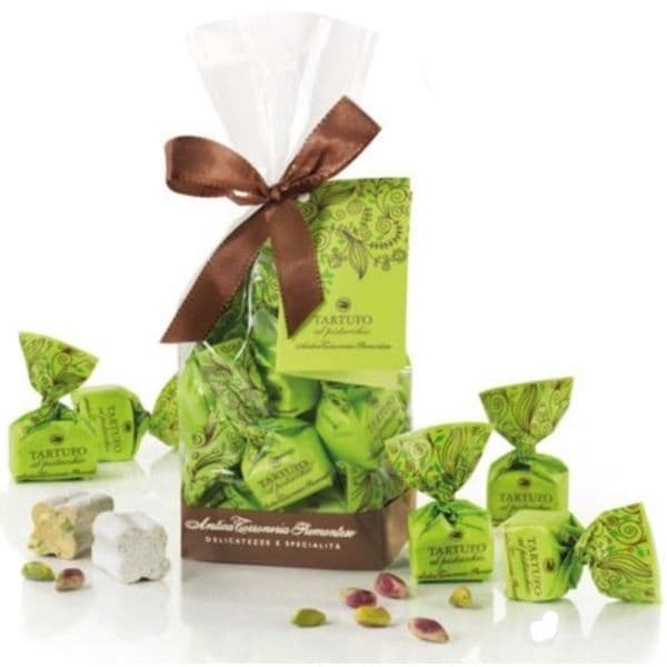 Pistachio Chocolate Truffles Antica Torroneria Buy Online Italian