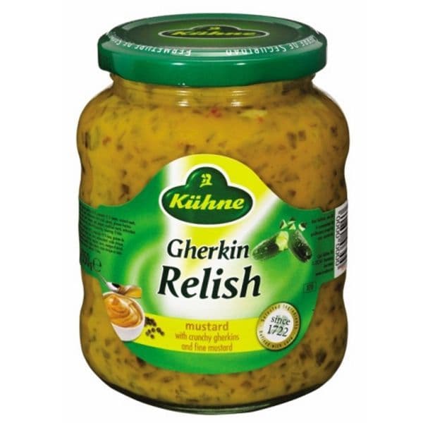 German Mustard Relish Kuhne Buy Online UK
