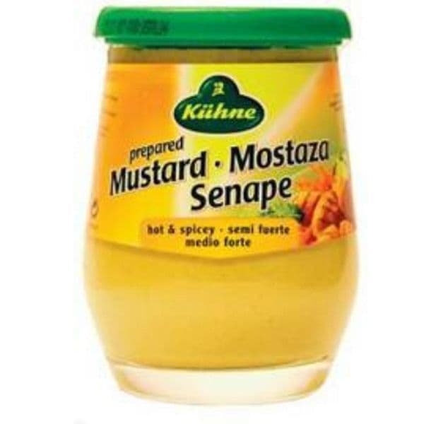 Medium Hot German Mustard Kuhne German Buy Online UK