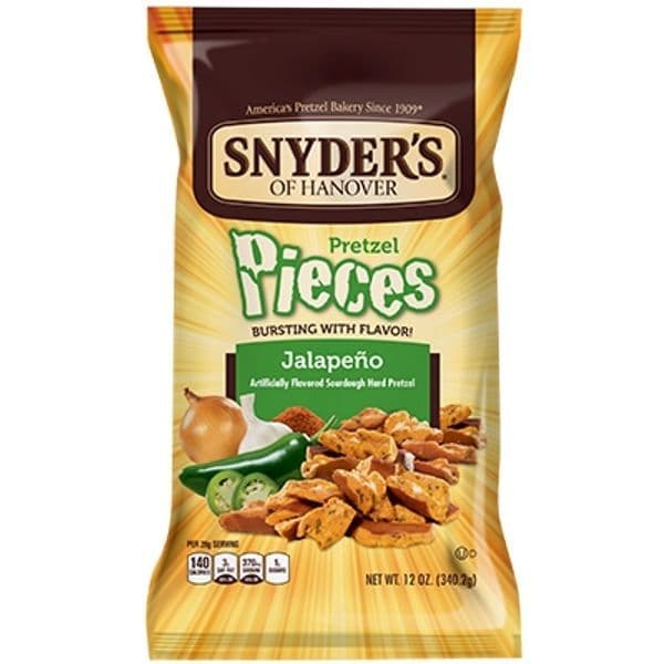 Large Jalapeno Pretzel Pieces 340g Snyder's of Hanover Buy Online