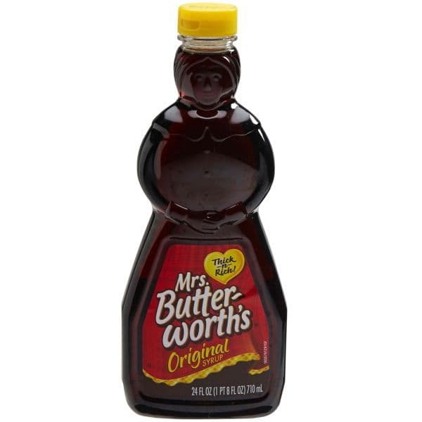 Mrs Butterworth's Original Syrup 24floz 710ml Large American