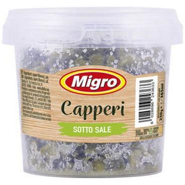 Salted Capers 250g Buy Online Italian Food Ingredients UK Europe