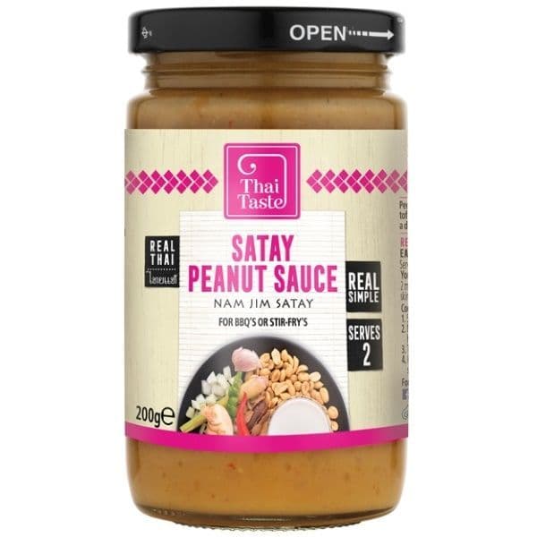 Satay Peanut Sauce Authentic Thai Ingredients Buy Online UK