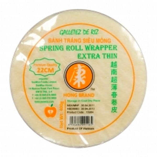 Buy Vietnamese Spring Roll Wrapper 22cm Banh Trang Shop Online UK