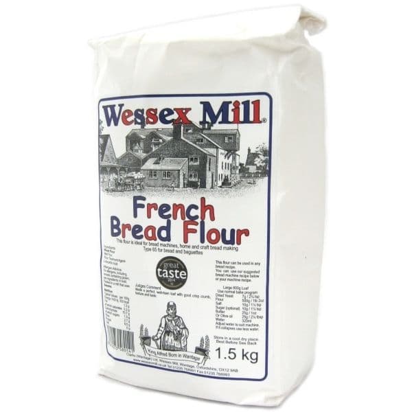 French Bread Flour 1.5kg T65 Wessex Mill Buy Online Baking