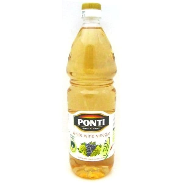 White Wine Vinegar 1 LITRE Ponti Italian Shop Online UK Europe