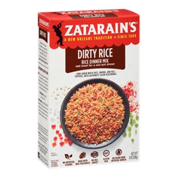 Zatarain's Dirty Rice Mix Original Buy Online Authentic American