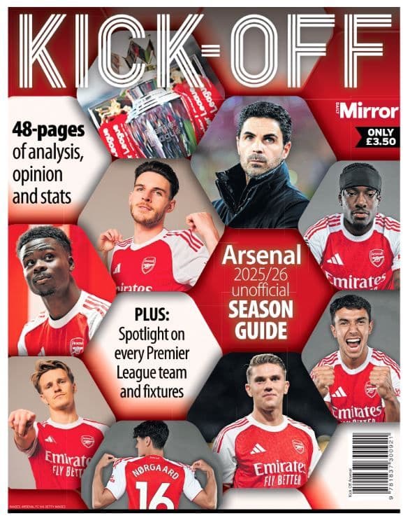 Arsenal F.C. pre-season guide 2025/26