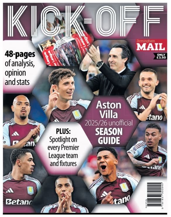 Aston Villa  F.C. pre-season guide 2025/26