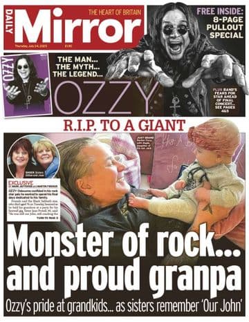 Daily Mirror, issue Thursday 24th July