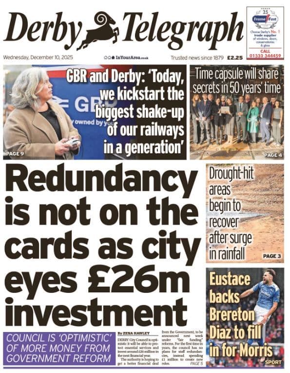 Derby Telegraph Subscription