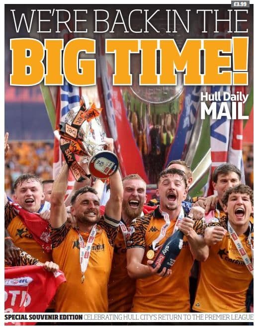Hull City : WE'RE BACK IN THE BIG TIME