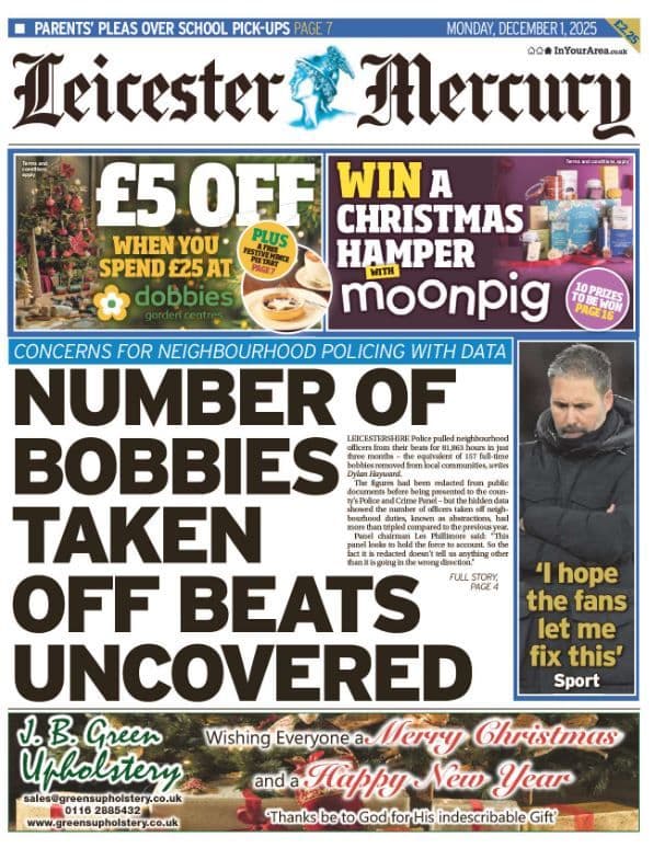 Leicester Mercury Subscription