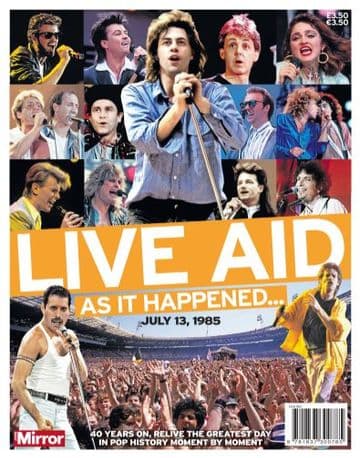 LIve Aid  as it happened