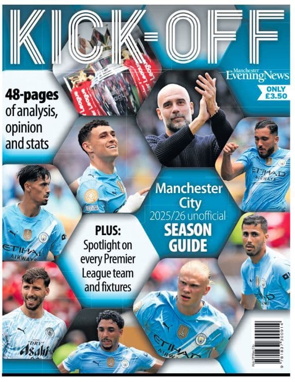 Manchester City F.C.  pre-season guide 2025/26
