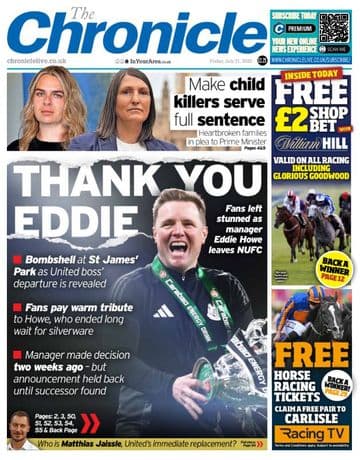 Newcastle Chronicle issue Friday 31st July 2026