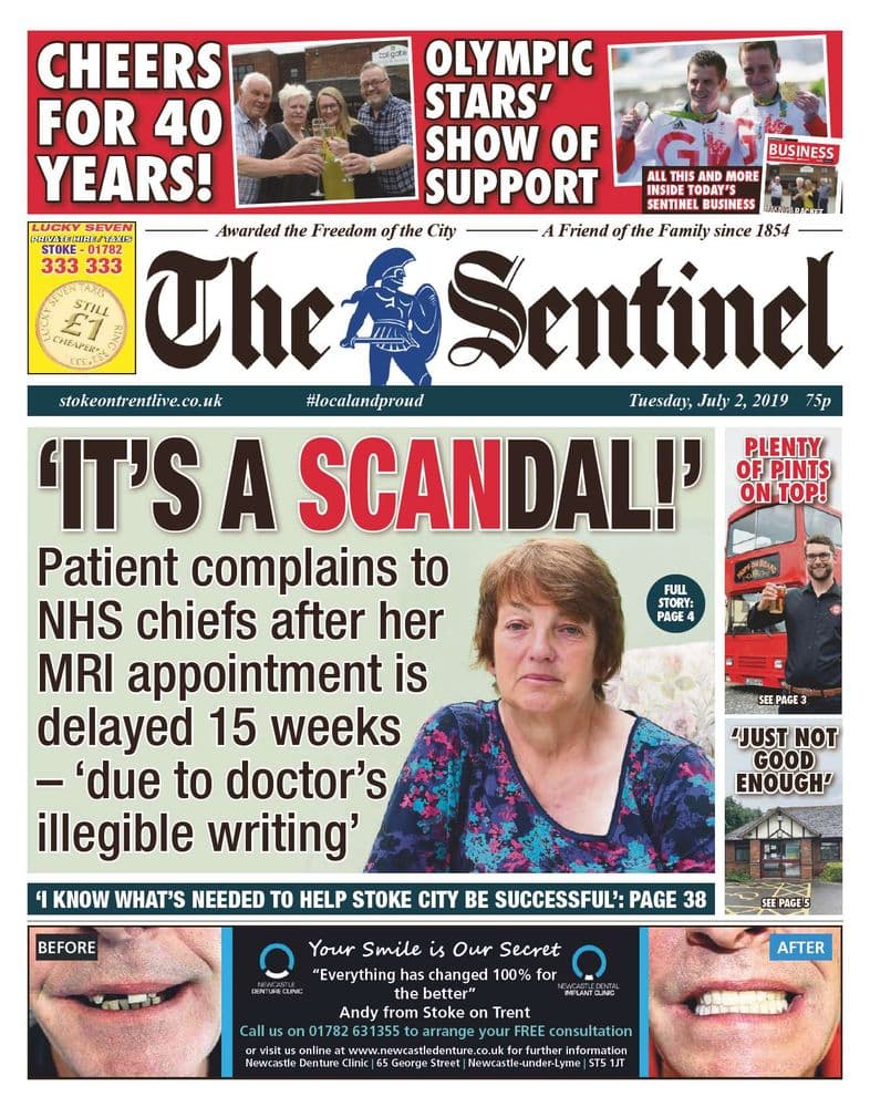 Stoke Sentinel Subscription