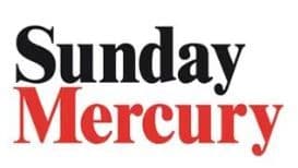 Sunday Mercury issue dated 19th April