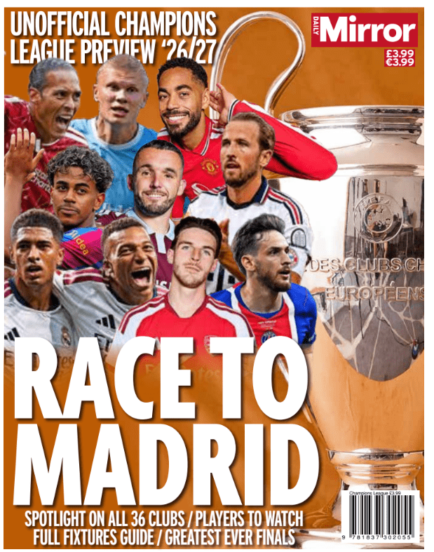 Unofficial Champions League Preview '26/27 - RACE TO MADRID