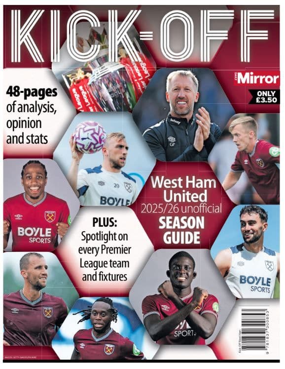 West Ham United F.C. pre-season guide 2025/26