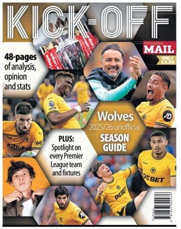 Wolverhampton Wanderers F.C. pre- season  guide 2025/26