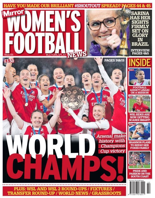 Women's Football News - February 2026