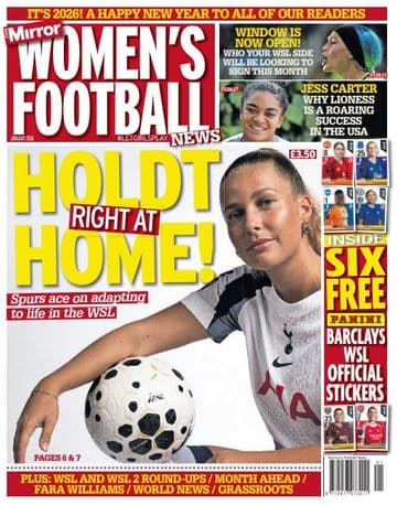 Women's Football News - January 2026