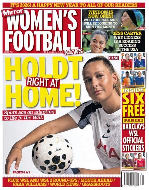 Women's Football News - January 2026
