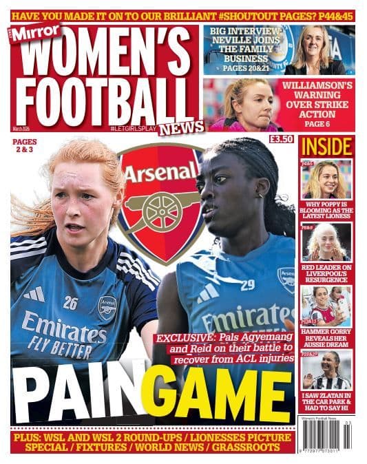 Women's Football News - March 2026