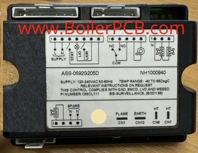DIRECT SALE PCB  for Pektron control for COMBAT Heaters etc. ASS-0692G series