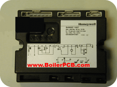 EXCHANGE SERVICE Honeywell Ignition Box  S4563C 1027