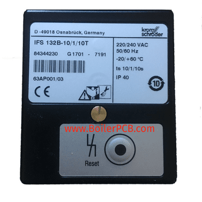 Honeywell Kromschroder FS132 Series.  Gas Burner Control Box Repair Service