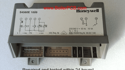Ignition Unit 58102 or 82610630 Honeywell S4560E 1009 Repair Service