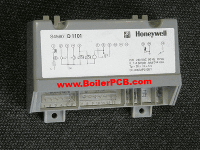 REPAIR SERVICE for Ambirad Honeywell S4560 D 1101 Ignition Control PCB