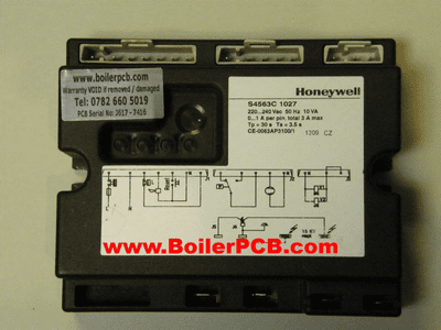 REPAIR SERVICE for Benson Ignition Box Honeywell S4563C 1027